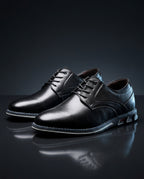 Pembrook Men's Lightweight Leather Lace Up Derby Shoes