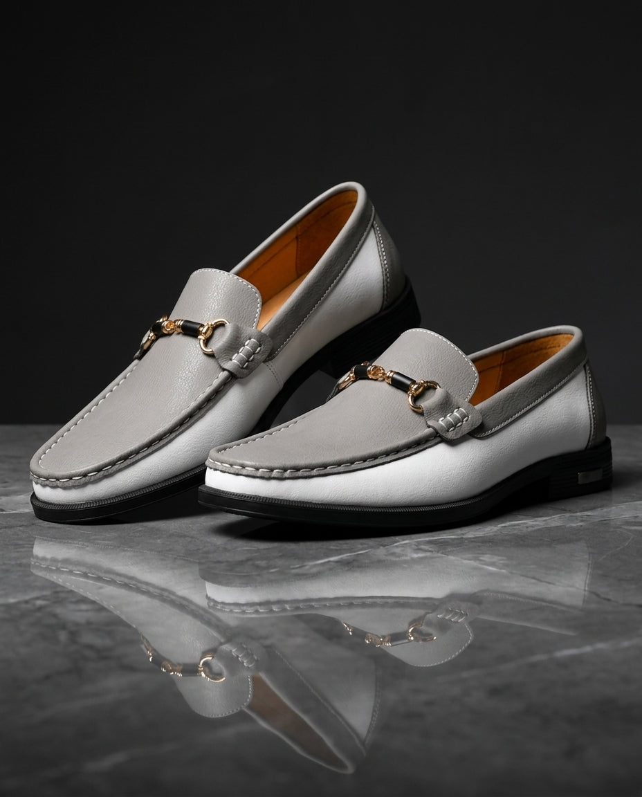 Ravenna Men's Cushioned Italian Leather Loafers
