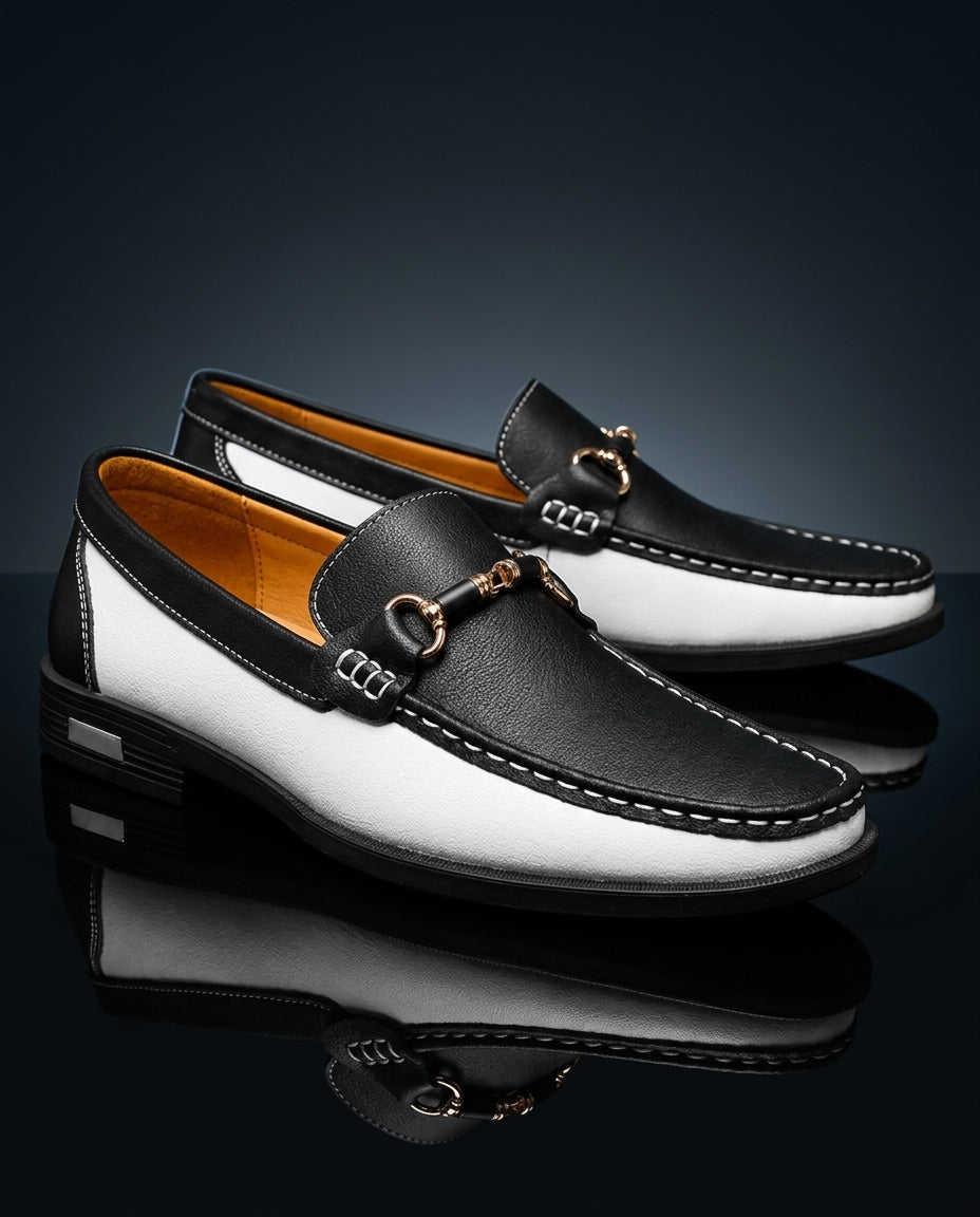 Ravenna Men's Cushioned Italian Leather Loafers