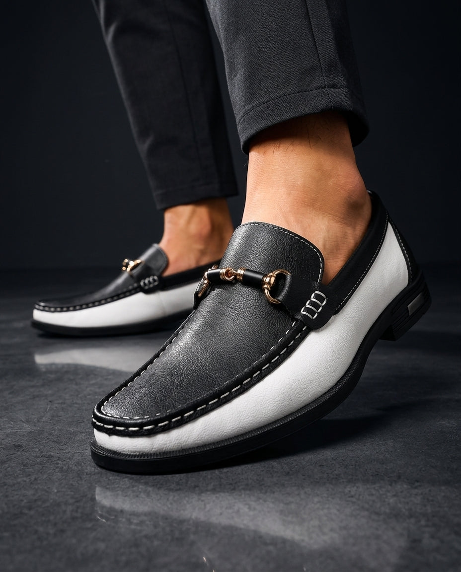 Ravenna Men's Cushioned Italian Leather Loafers