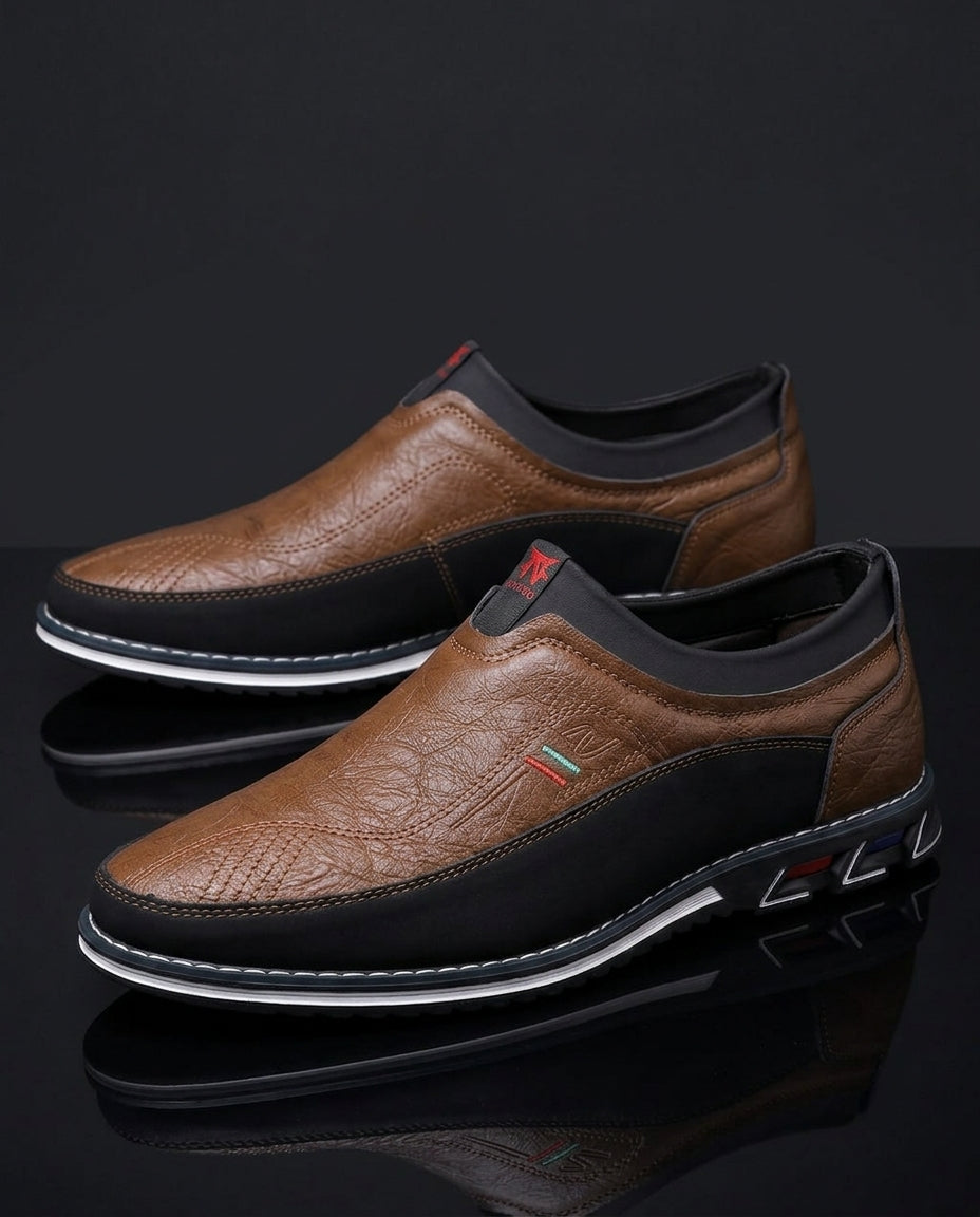 Salerno Men's Orthopedic Leather Loafers