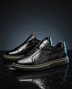 Firenze Men's Cushioned Italian Leather Sneakers