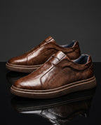 Firenze Men's Cushioned Italian Leather Sneakers