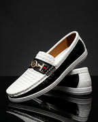 Bergamo Men's Cushioned Summer Leather Loafers