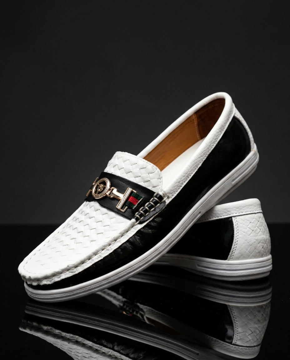 Bergamo Men's Cushioned Summer Leather Loafers