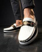 Bergamo Men's Cushioned Summer Leather Loafers