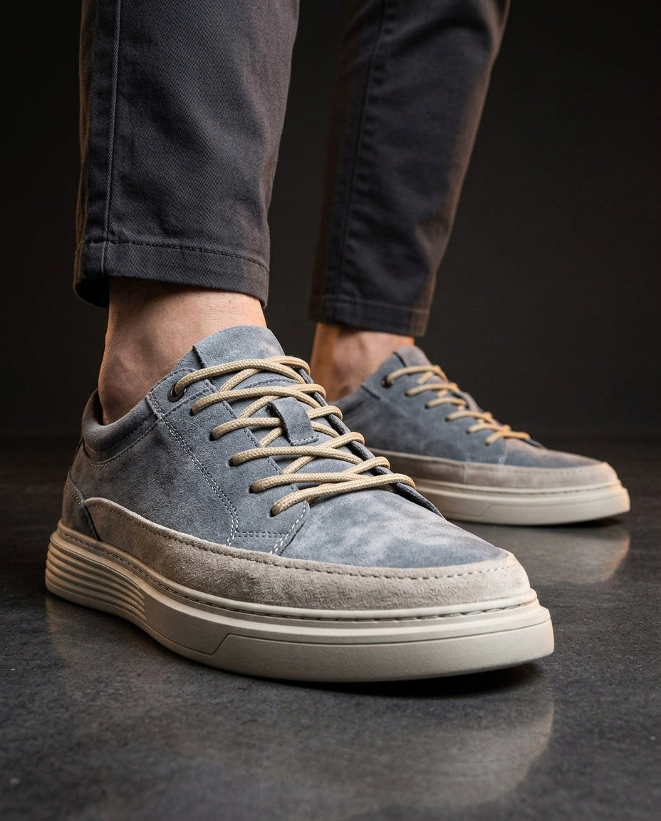 Holden Men's Orthopedic Suede Sneakers