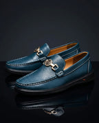 Merrick Men's Lightweight Leather Buckle Strap Loafers