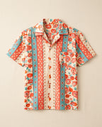 Reid Men's Lightweight Floral Hawaiian Shirt