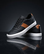 Luca Men's Cushioned Low Top Lace Up Sneakers