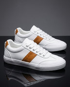 Luca Men's Cushioned Low Top Lace Up Sneakers