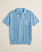 Rapallo Men's Lightweight Ice Silk Knit Polo Shirt