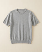 Salbo Men's Lightweight Cashmere Crew Neck Tee