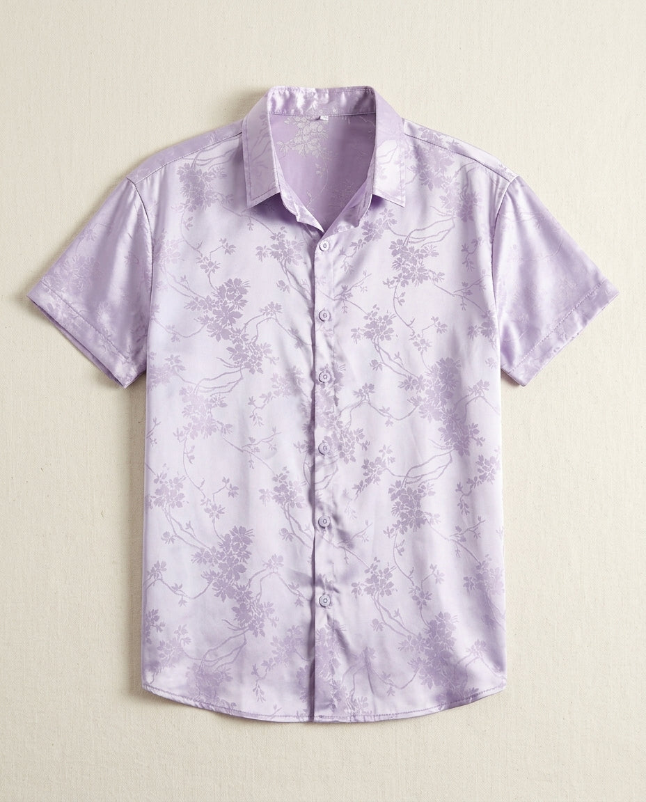 Granada Men's Lightweight Floral Print Shirt
