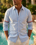 Theo Men's Breathable Cotton Tailored Fit Shirt