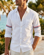 Theo Men's Breathable Cotton Tailored Fit Shirt