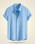 Lucian Men's Slim Fit Stand Collar Shirt