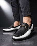Pietro Men's Breathable Perforated Italian Leather Loafers