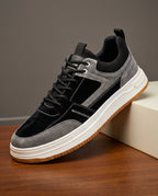 Archer Men's Cushioned Leather Sneakers