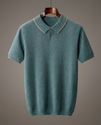 Ellery Men's Lightweight Cashmere Slim Fit Polo Shirt