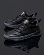 Knox Men's Arch Support Genuine Leather Sneakers