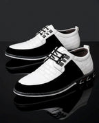 Spencer Men's Lightweight Leather Lace Up Dress Sneakers