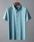 Rhys Men's Breathable Silk Relaxed Fit Shirt