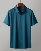 Rhys Men's Breathable Silk Relaxed Fit Shirt