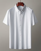 Rhys Men's Breathable Silk Relaxed Fit Shirt