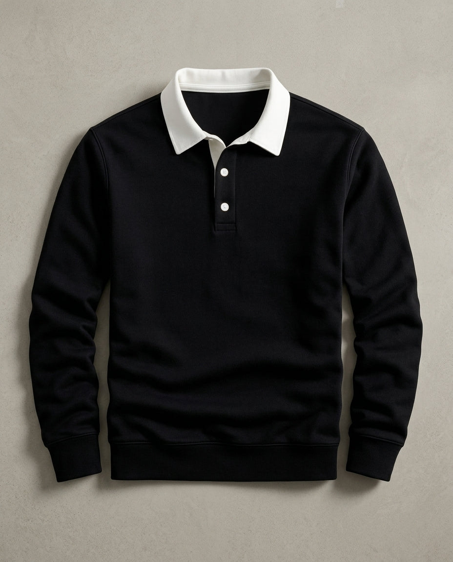 Vance Men's Long Sleeve Polo Shirt