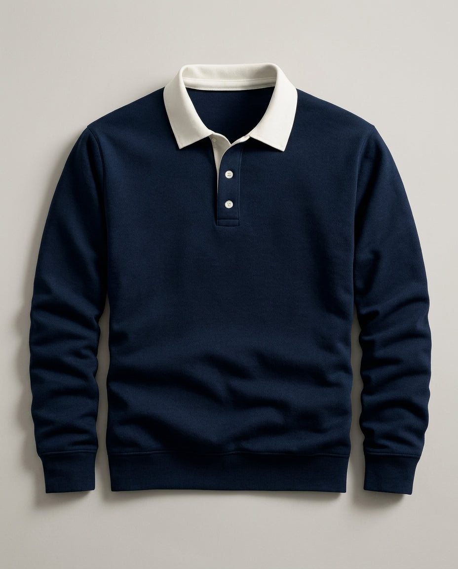 Vance Men's Long Sleeve Polo Shirt