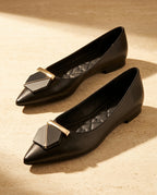 Clara Women's Cushioned Pointed Toe Flats