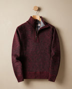 Holt Men's Cotton Quarter Zip Pullover