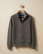 Holt Men's Cotton Quarter Zip Pullover