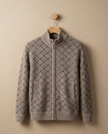 Dean Men's Breathable Cotton Zip Sweater