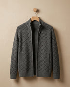 Dean Men's Breathable Cotton Zip Sweater