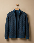 Dean Men's Breathable Cotton Zip Sweater