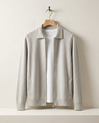 Errol Men's Cashmere Zip Cardigan
