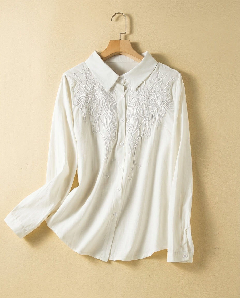 Elsa Women's Lightweight Linen Shirt