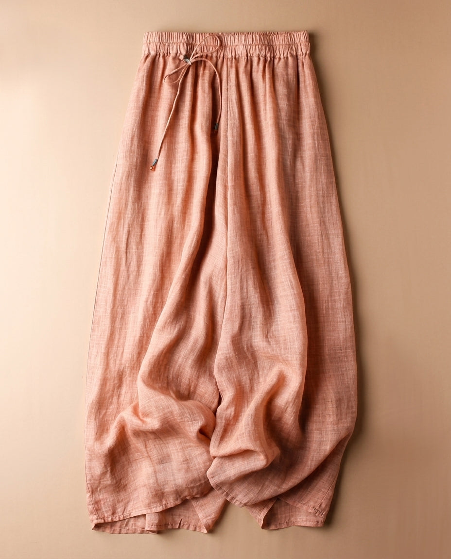 Adele Women's Breathable Cotton Linen Pants