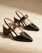 Posy Women's Arch Support Leather Slingbacks