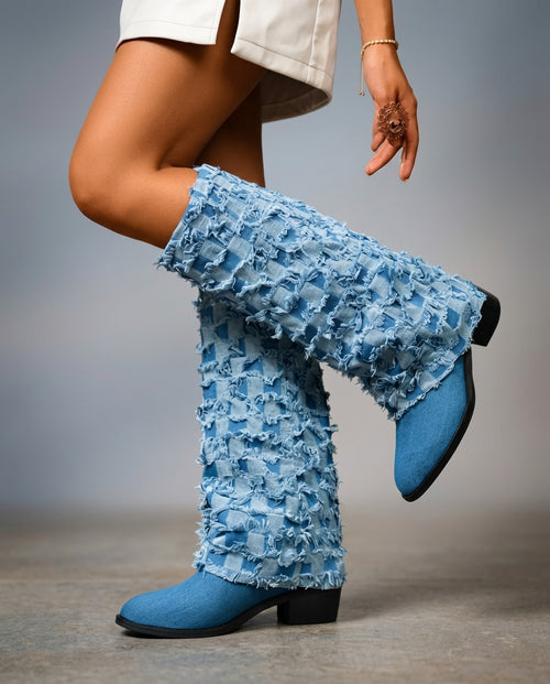 Birdie Women's Orthopedic Denim Heels
