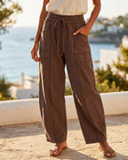 Marlowe Women's Baggy Wide Leg Pants