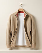 Ames Men's Knit Fleece Lined Jacket