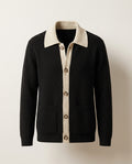 Calder Men's Two Tone Knit Cardigan