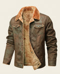 Briggs Men's Suede Shearling Jacket