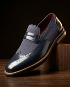 Ashby Men's Cushioned Leather Penny Loafers