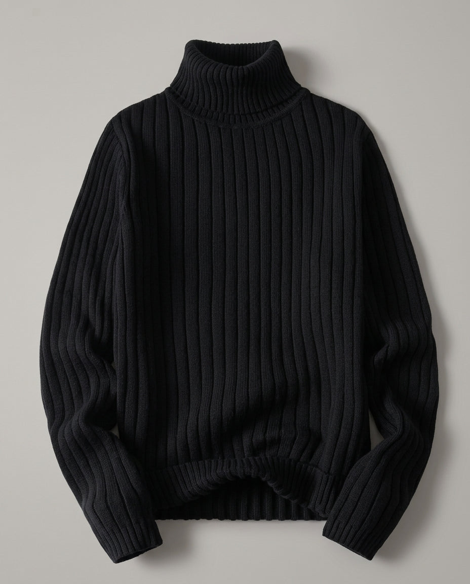 Dexter Men's Wrinkle Free Knit Turtleneck