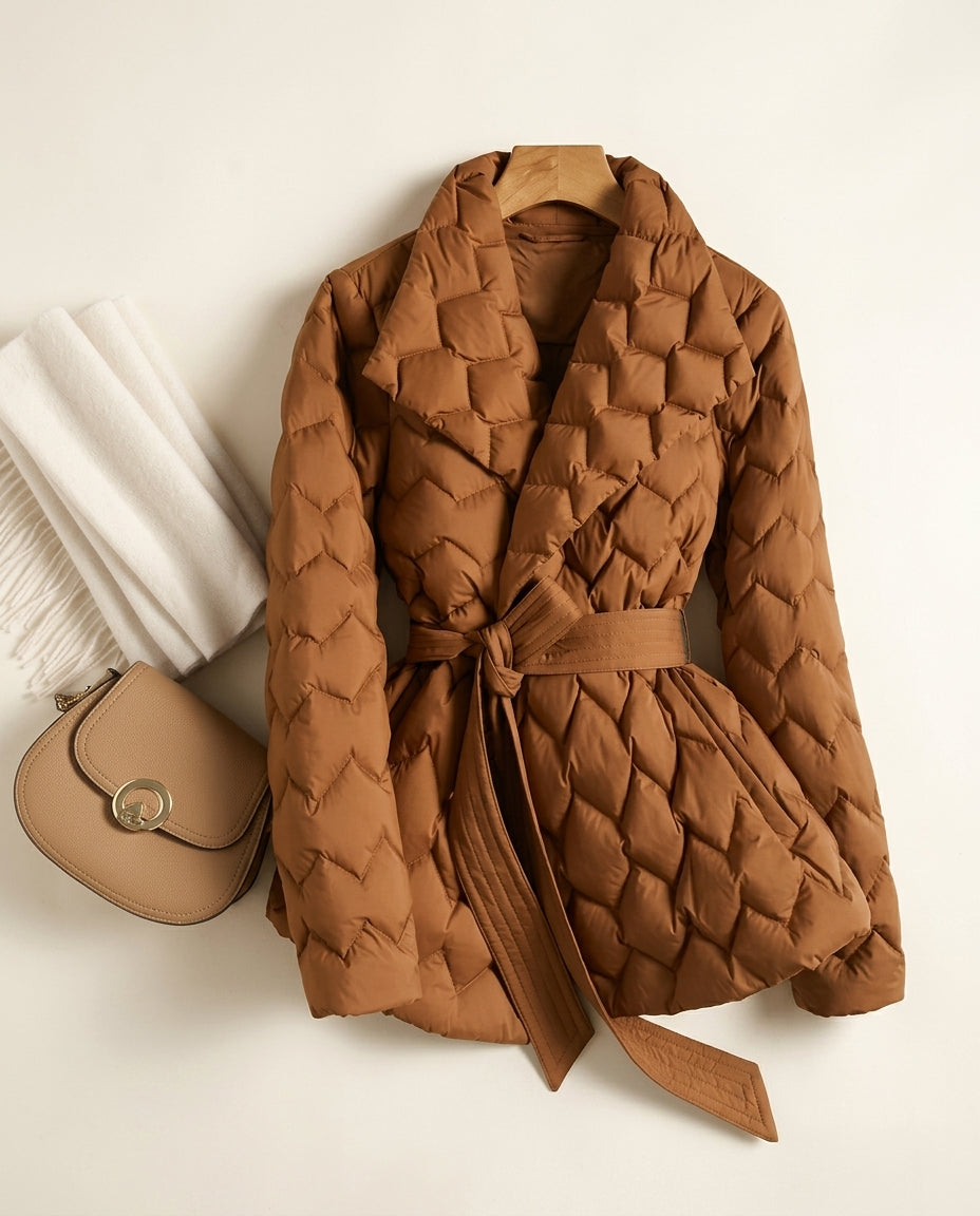 Iris Women's Lightweight Quilted Wrap Jacket