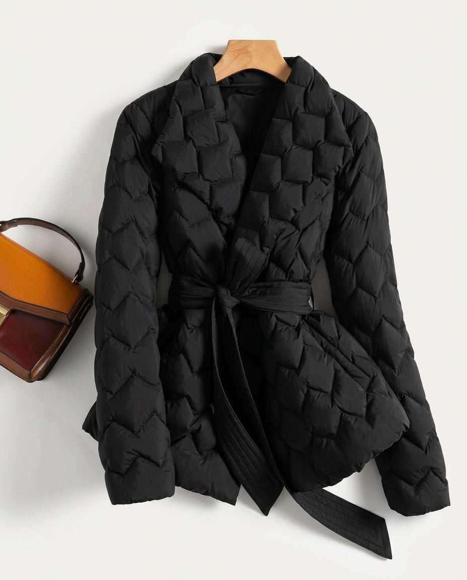 Iris Women's Lightweight Quilted Wrap Jacket
